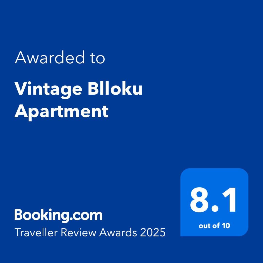 Vintage Blloku Apartment Τίρανα Εξωτερικό φωτογραφία